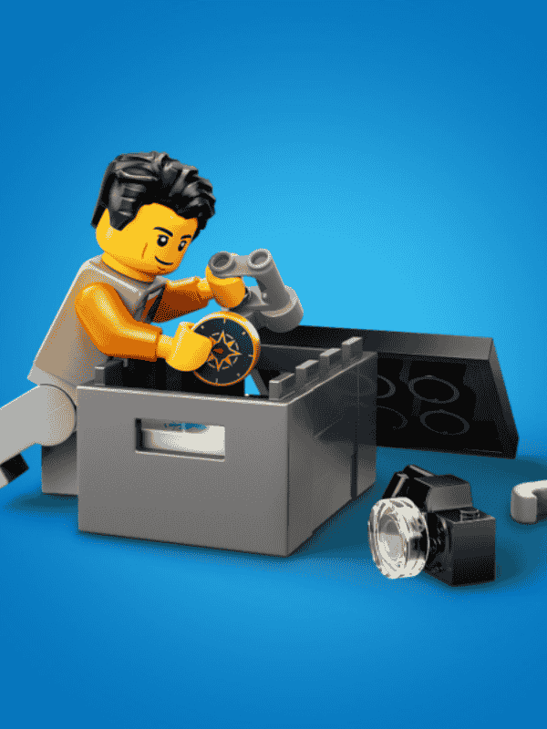 לגו סיטי 60447 - רכב שטח 4X4 לנסיעה בהרים