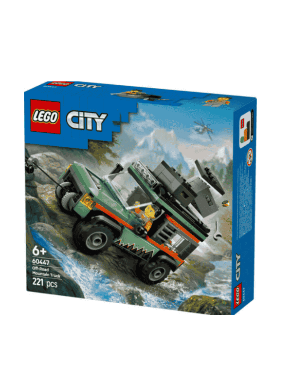 לגו סיטי 60447 - רכב שטח 4X4 לנסיעה בהרים