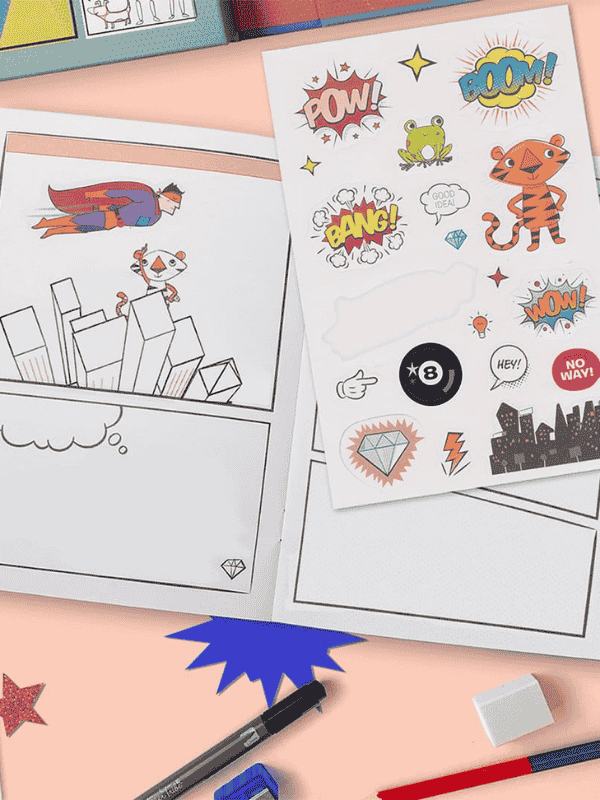 איך לצייר קומיקס - TigerTribe