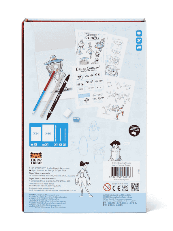 איך לצייר אנשים - TigerTribe