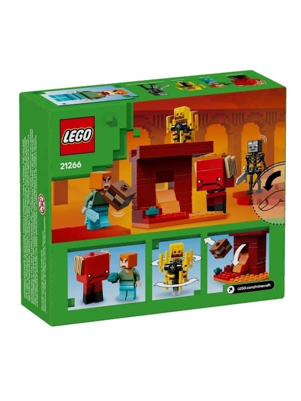 לגו מיינקראפט 21266 - קרב בנת'ר לבה