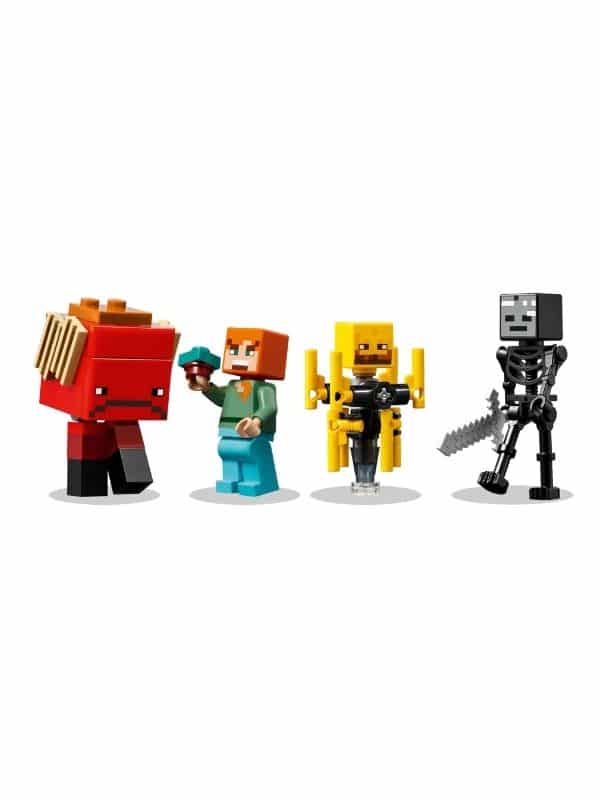 לגו מיינקראפט 21266 - קרב בנת'ר לבה