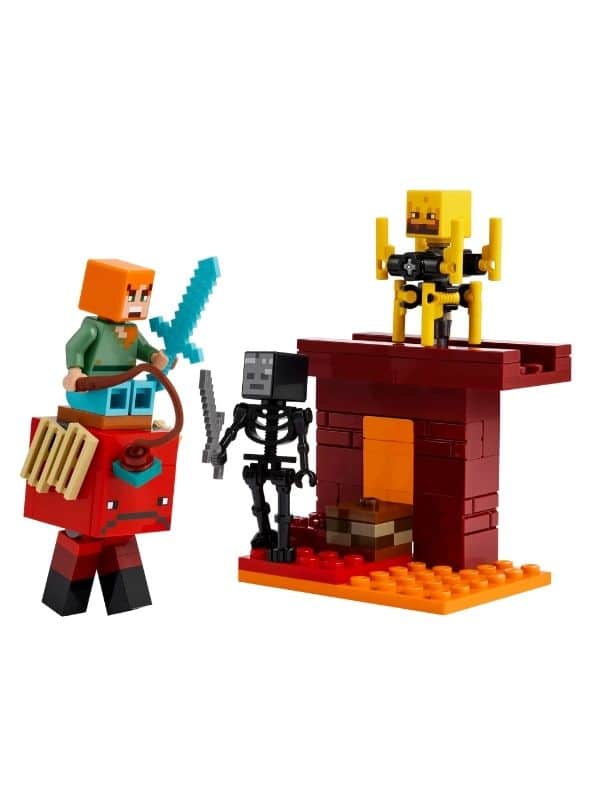 לגו מיינקראפט 21266 - קרב בנת'ר לבה