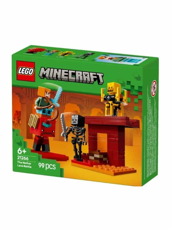 לגו מיינקראפט 21266 - קרב בנת'ר לבה