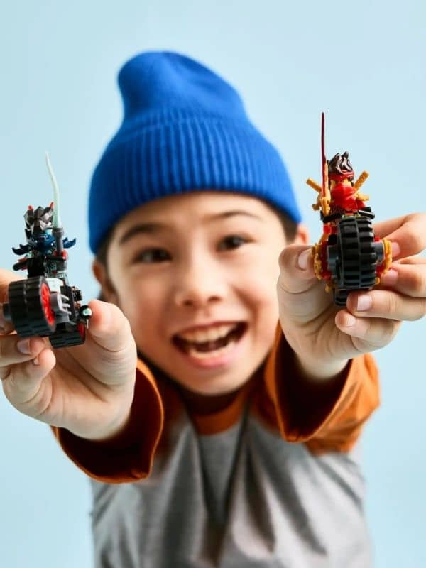 לגו נינג'גו 71838 - מרוץ מהיר באופנוע של קאי