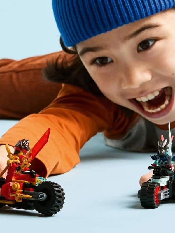 לגו נינג'גו 71838 - מרוץ מהיר באופנוע של קאי