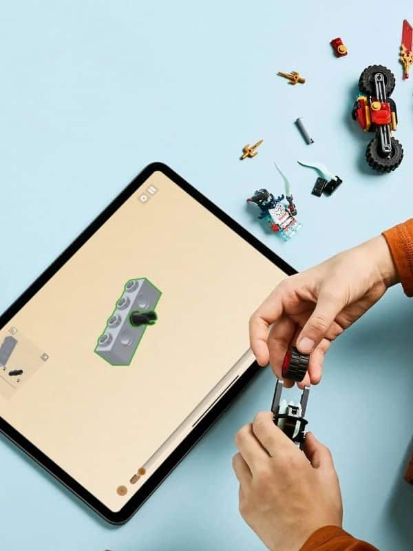 לגו נינג'גו 71838 - מרוץ מהיר באופנוע של קאי