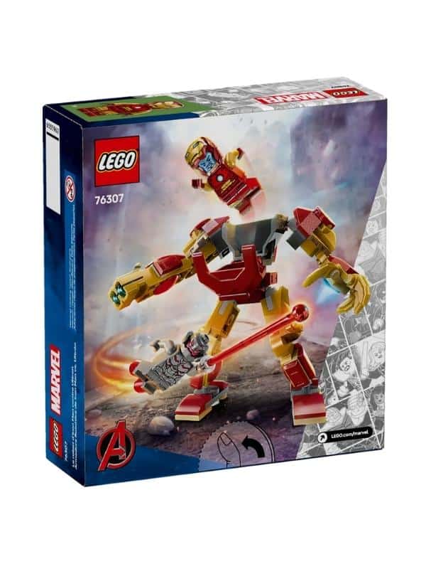 לגו 76307 - רובוט איירון מן נגד אולטרון