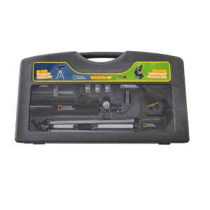 סט מיקרוסקופ 40X-640X וטלסקופ 50/360 נשיונל גיאוגרפיק