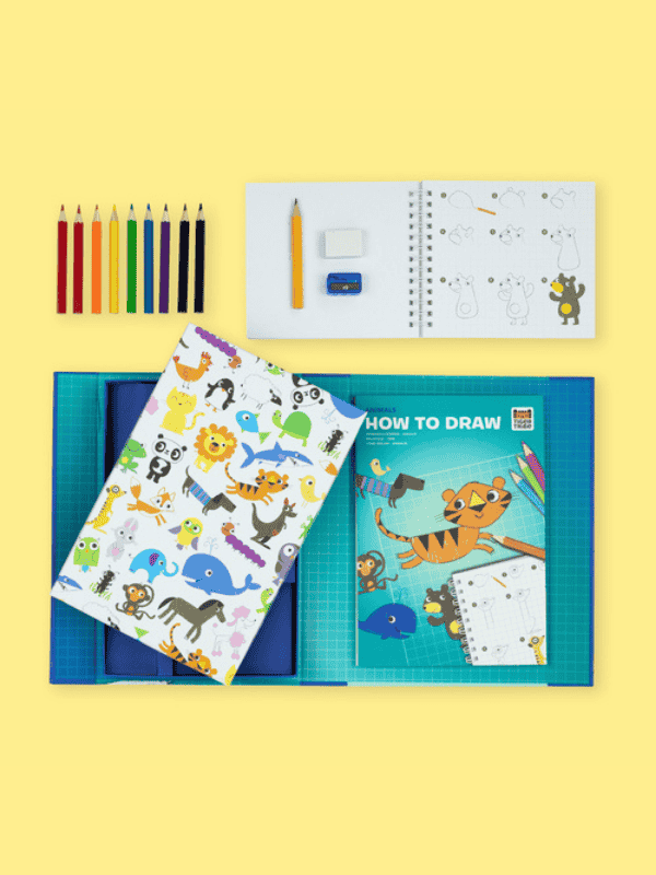 איך לצייר חיות - TigerTrib