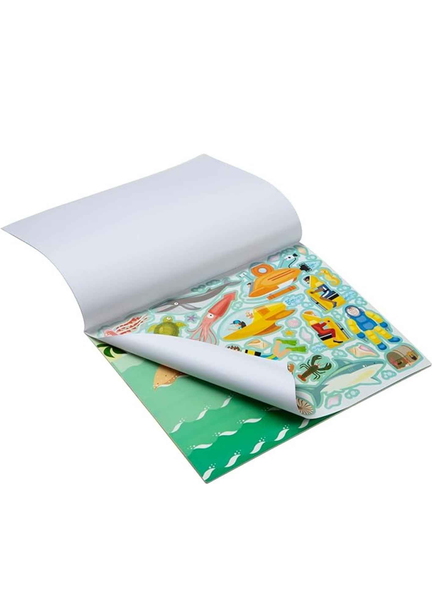 חוברת מדבקות הרפתקאות - מליסה ודאג