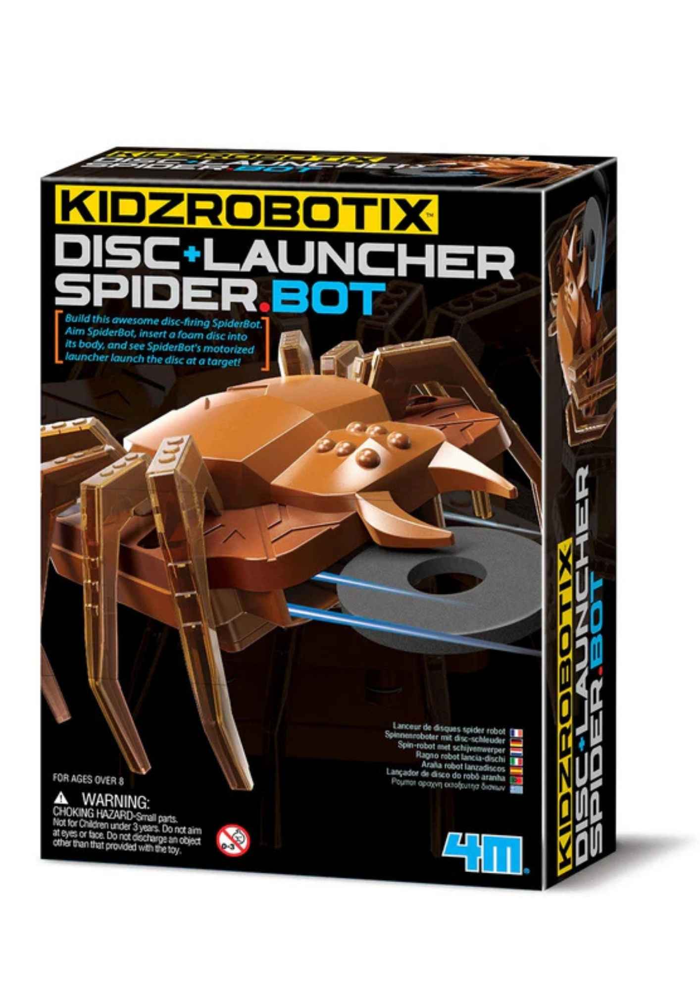 רובוט עכביש משגר דיסקים (4M)