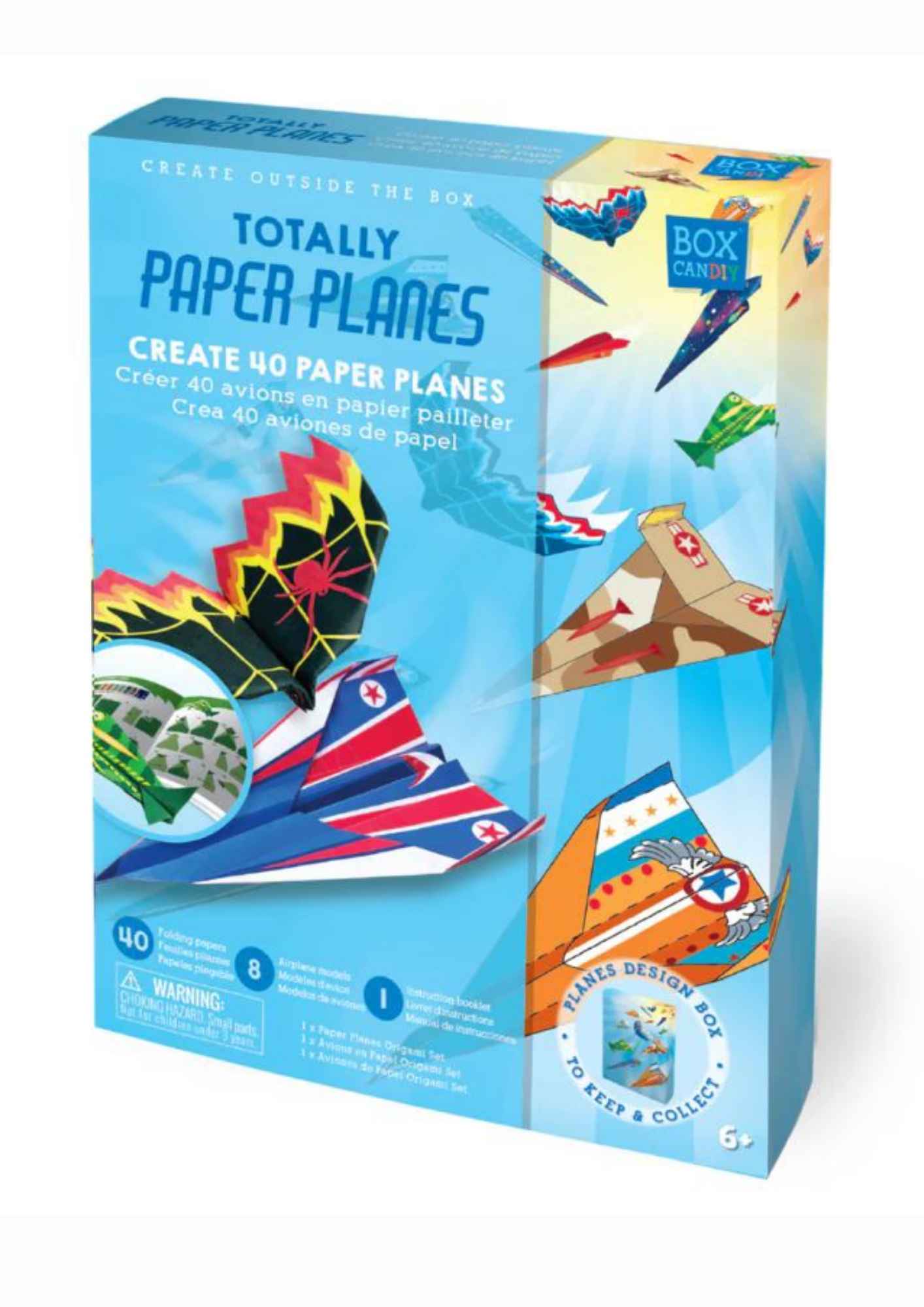 ערכה להכנת 40 מטוסים - box candy