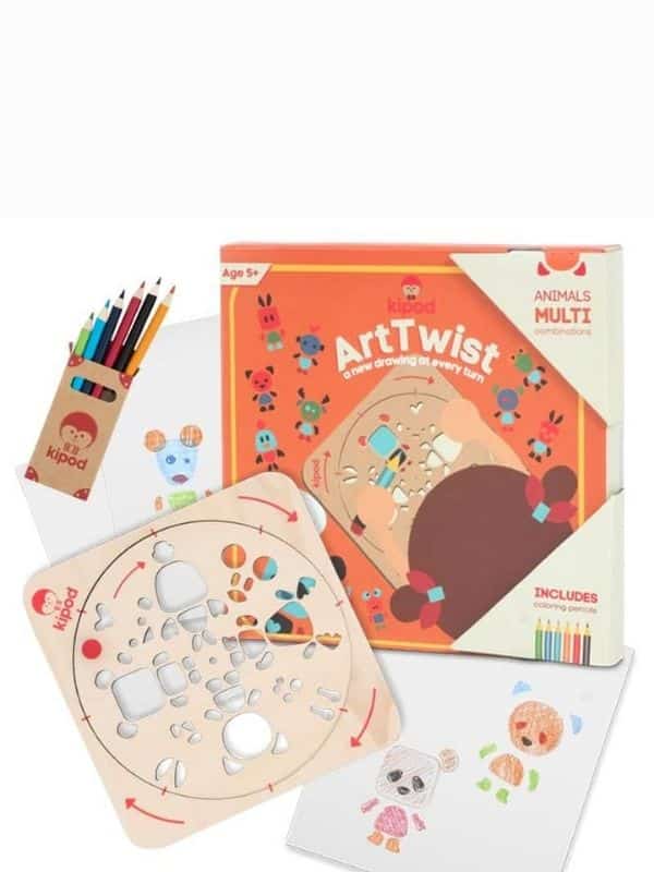 ארטוויסט שבלונת ציור חיות - קיפוד (Kipod)