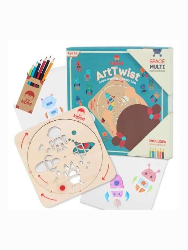 ארטוויסט שבלונת ציור חלל - קיפוד (Kipod)