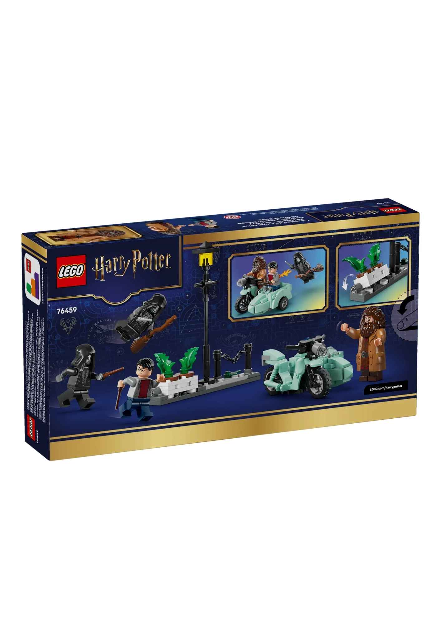 לגו הארי פוטר 76459 - הבריחה של האגריד והארי מדרך פריווט