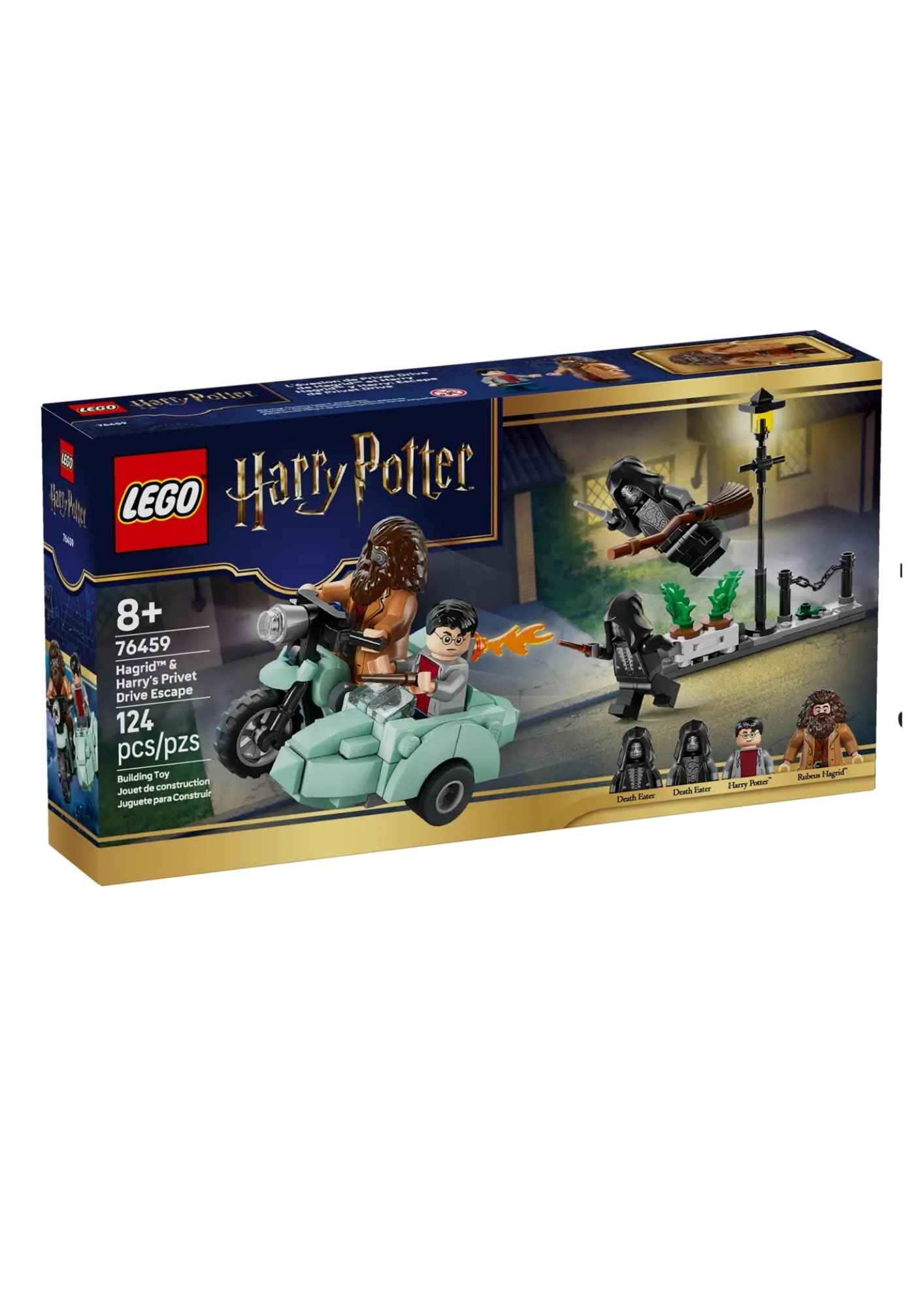 לגו הארי פוטר 76459 - הבריחה של האגריד והארי מדרך פריווט