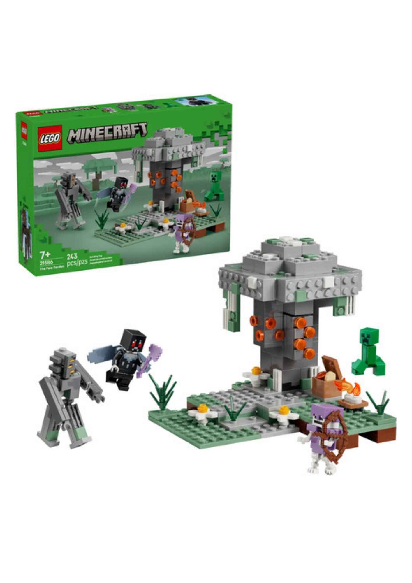 לגו מיינקראפט 21586 - הגן החיוור