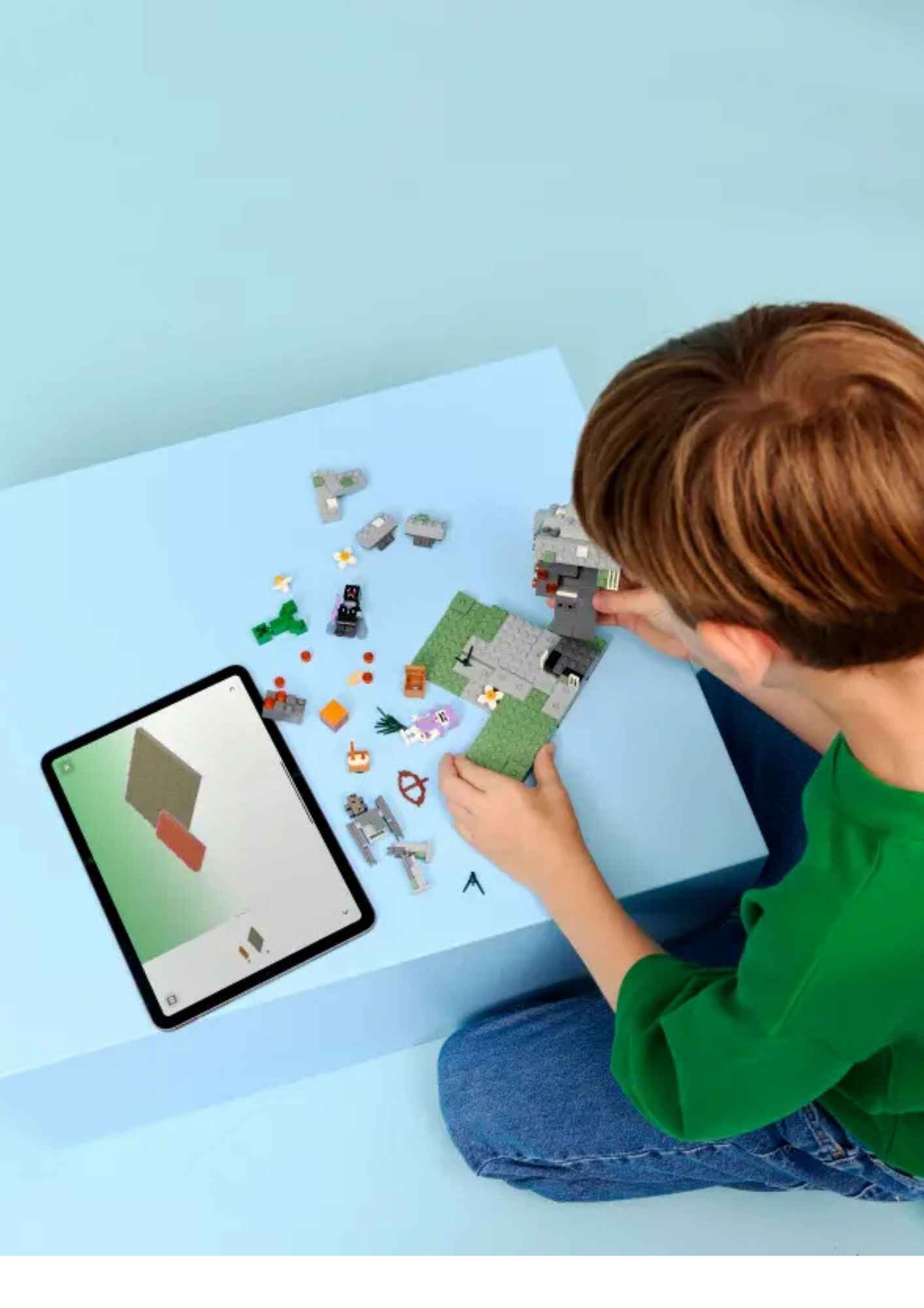 לגו מיינקראפט 21586 - הגן החיוור