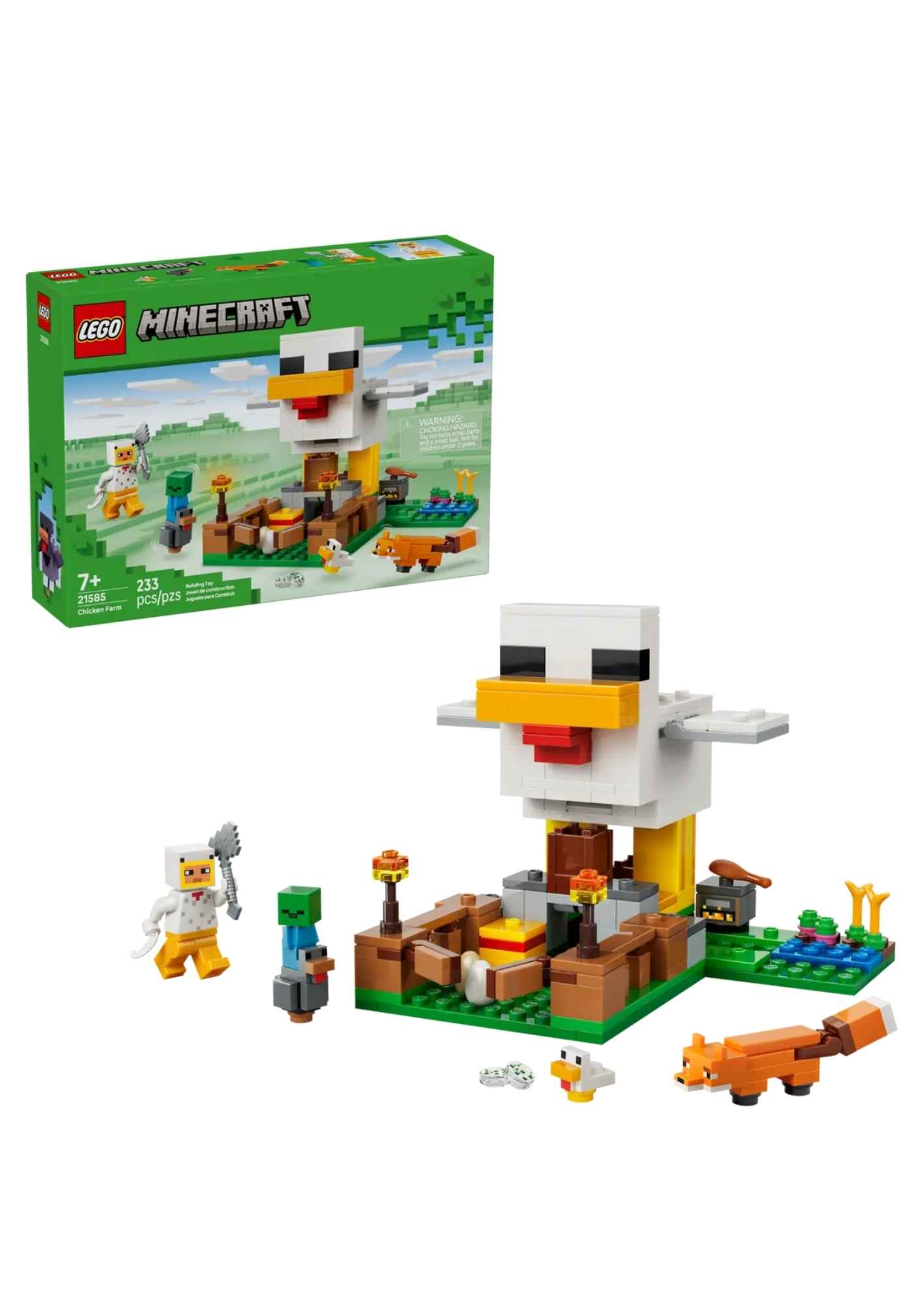 לגו מיינקראפט 21585 - חוות תרנגלות