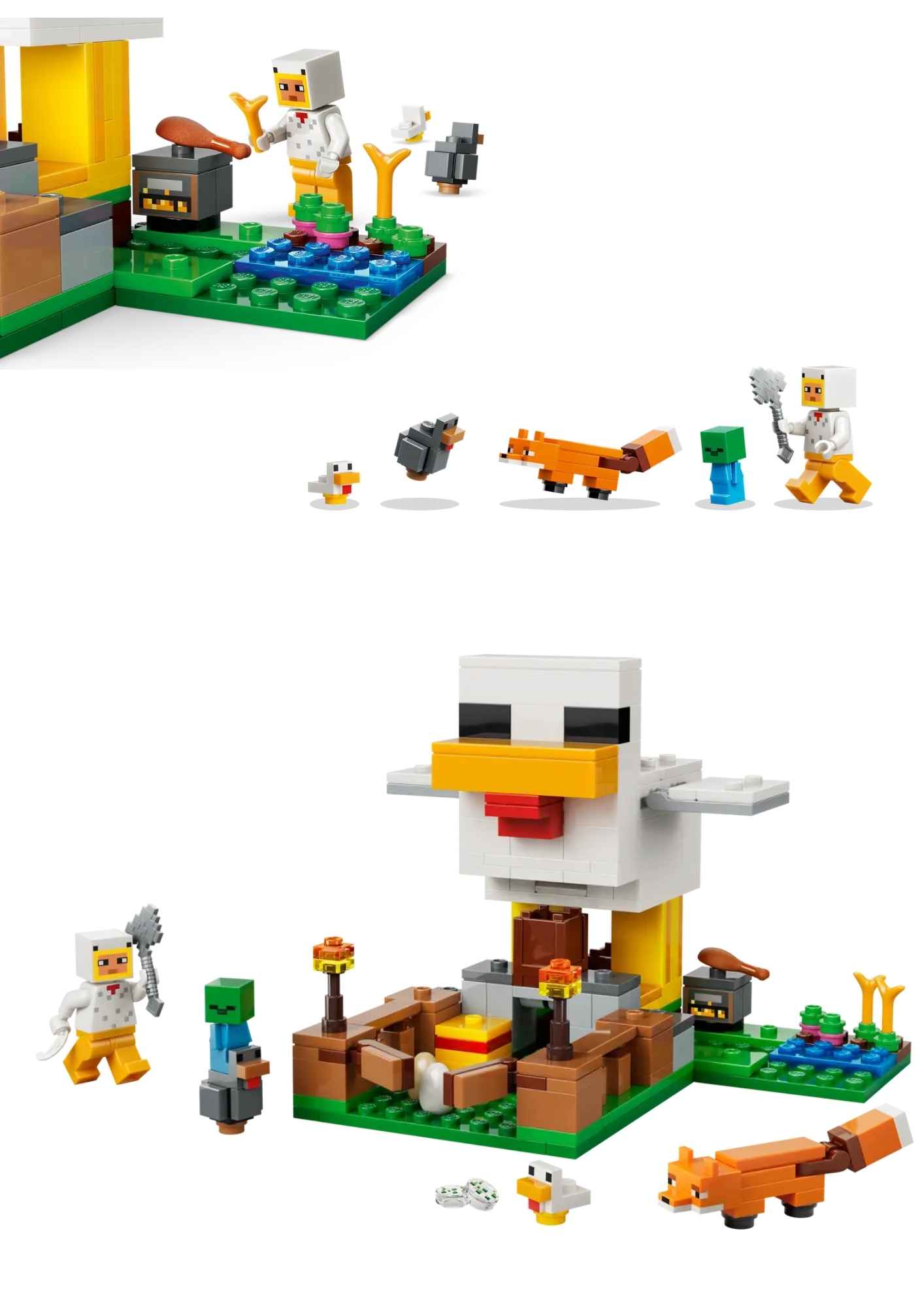 לגו מיינקראפט 21585 - חוות תרנגלות