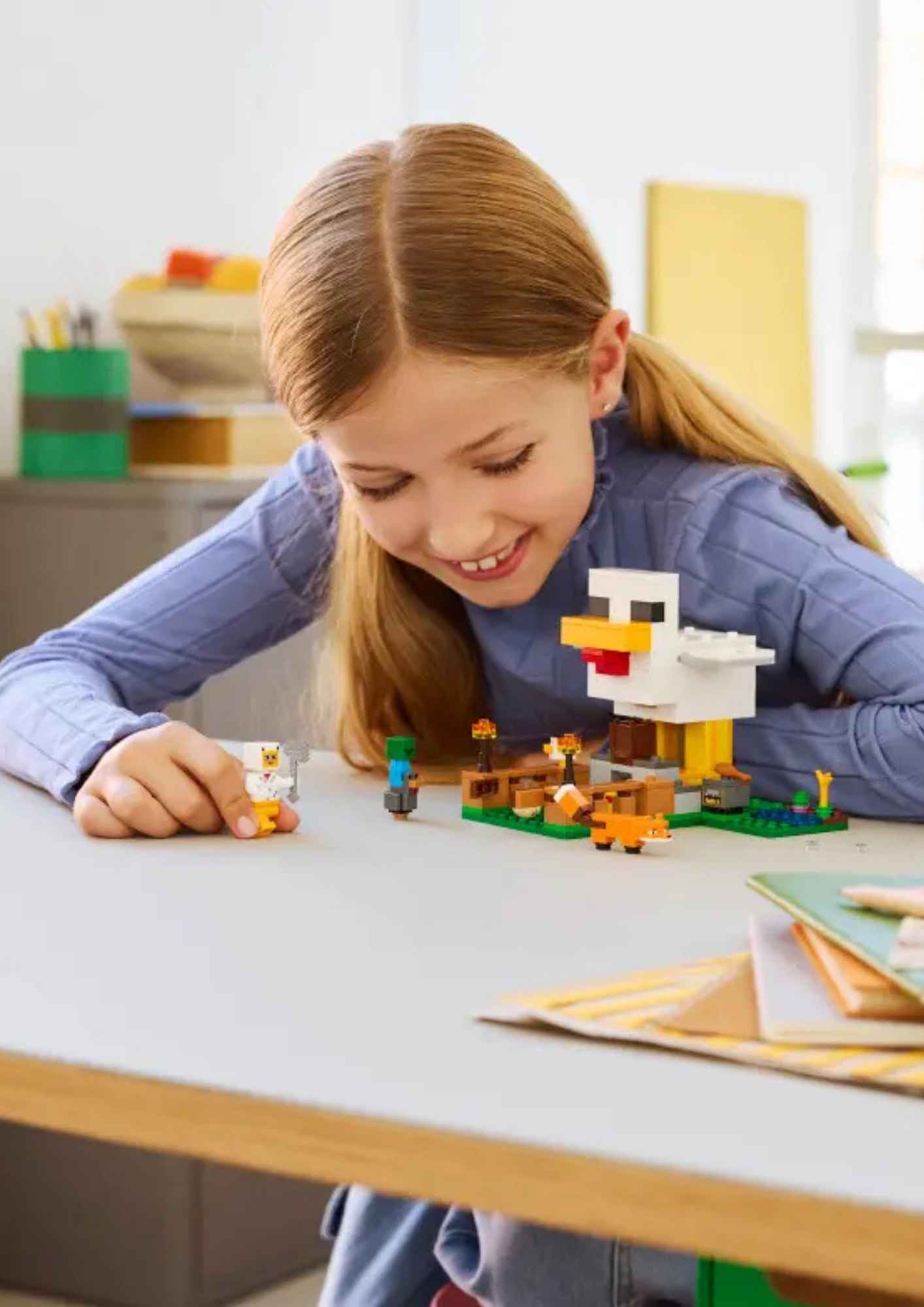 לגו מיינקראפט 21585 - חוות תרנגלות