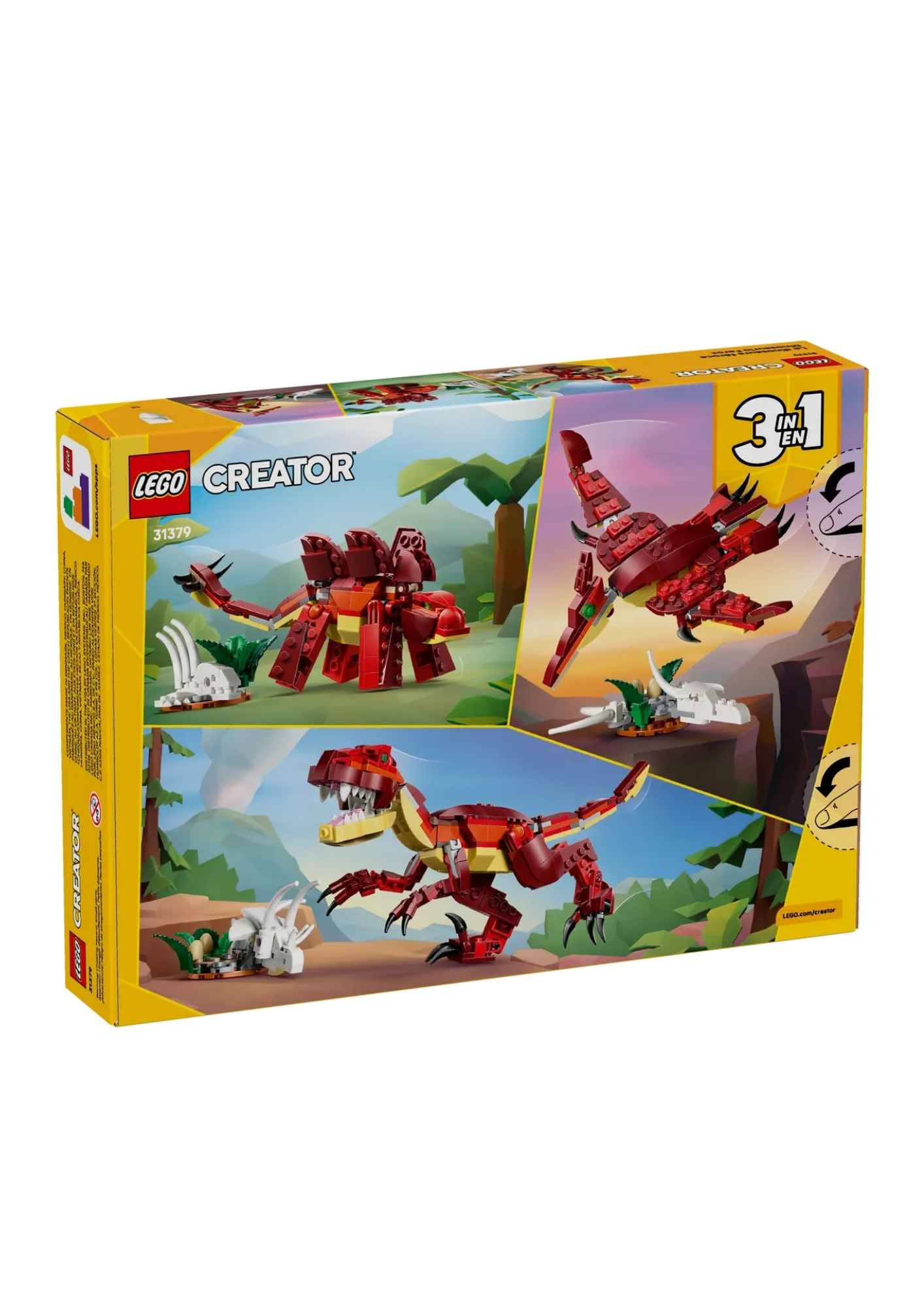 לגו קריאטור 31379 - דינוזאור פראי