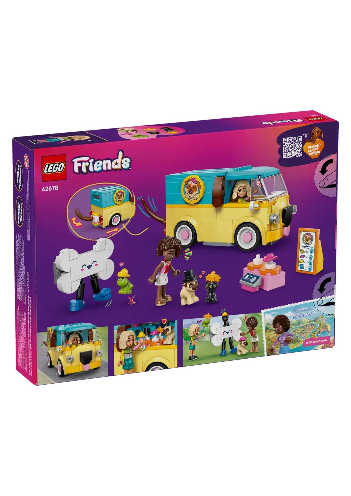 לגו חברות 42678 - ואן למכירת חפצים לחיות מחמד