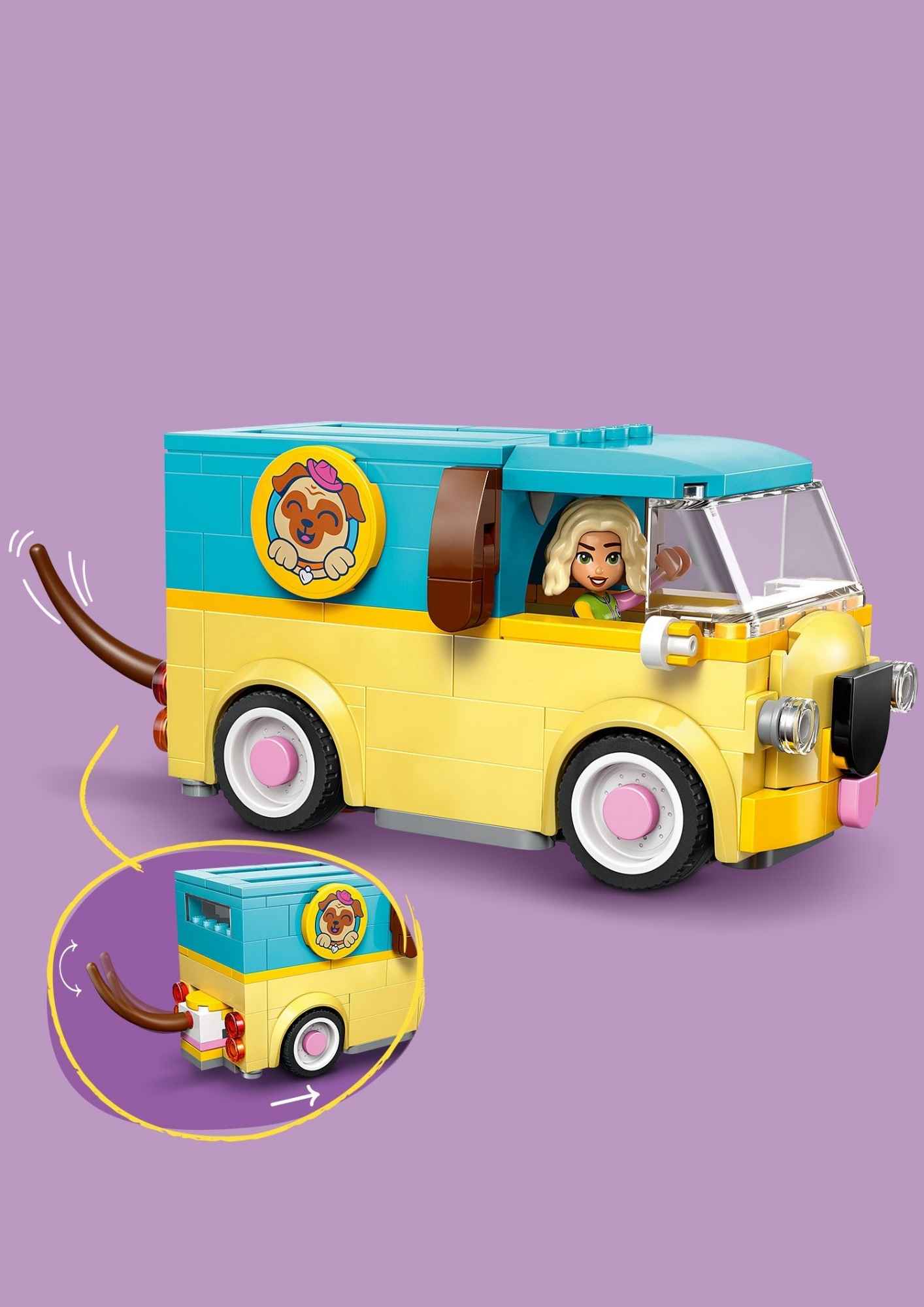 לגו חברות 42678 - ואן למכירת חפצים לחיות מחמד