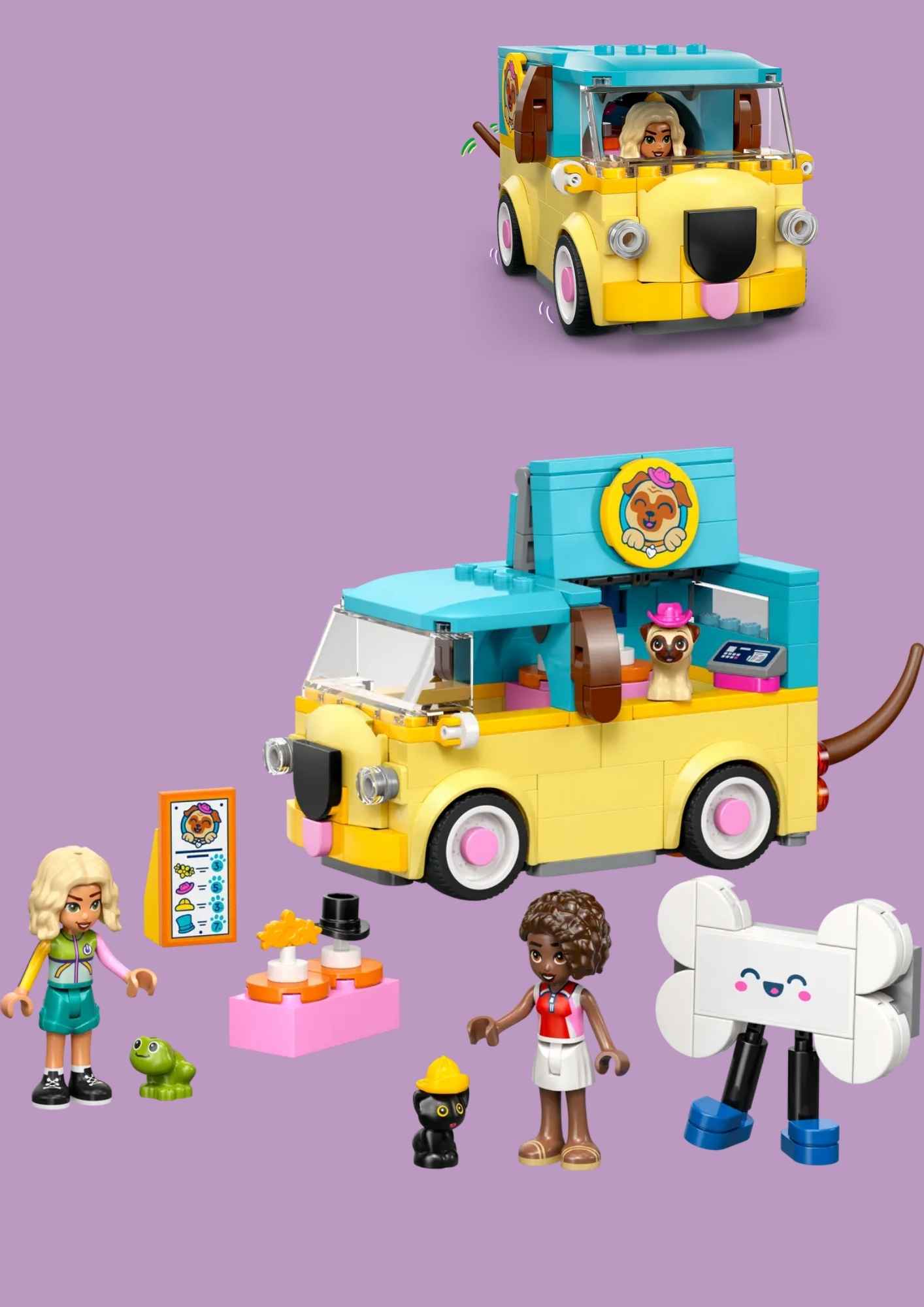 לגו חברות 42678 - ואן למכירת חפצים לחיות מחמד