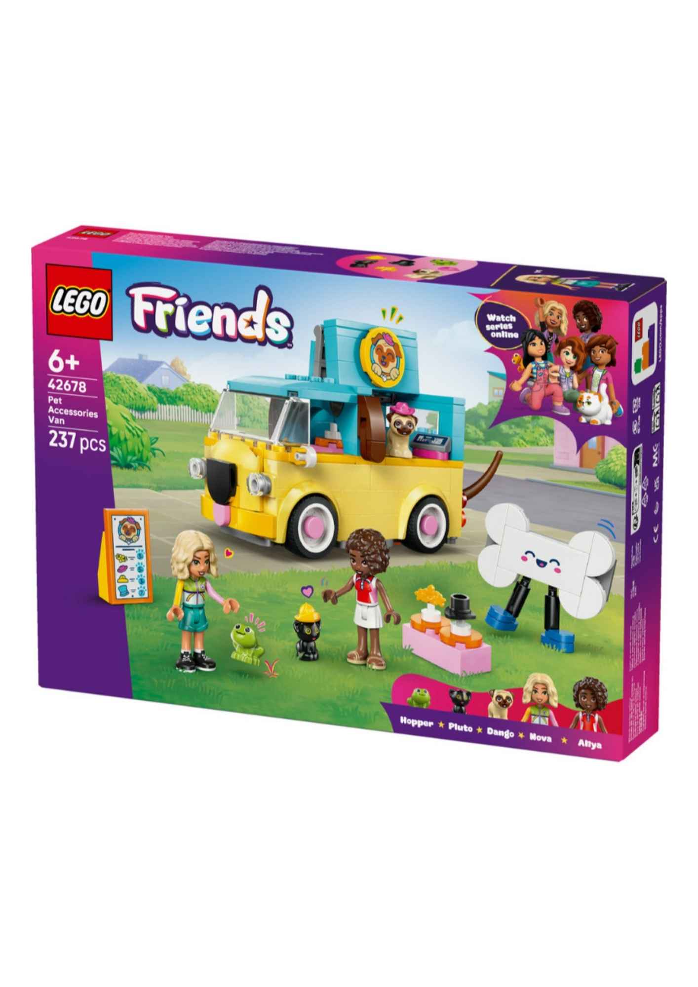 לגו חברות 42678 - ואן למכירת חפצים לחיות מחמד