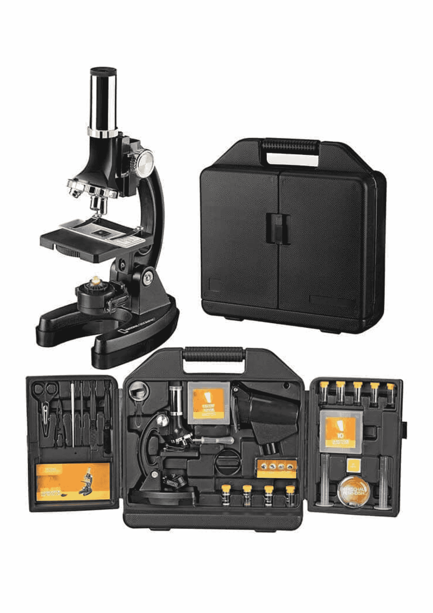 מיקרוסקופ במזוודה 300X-1200X (נשיונל ג'יאוגרפיק)