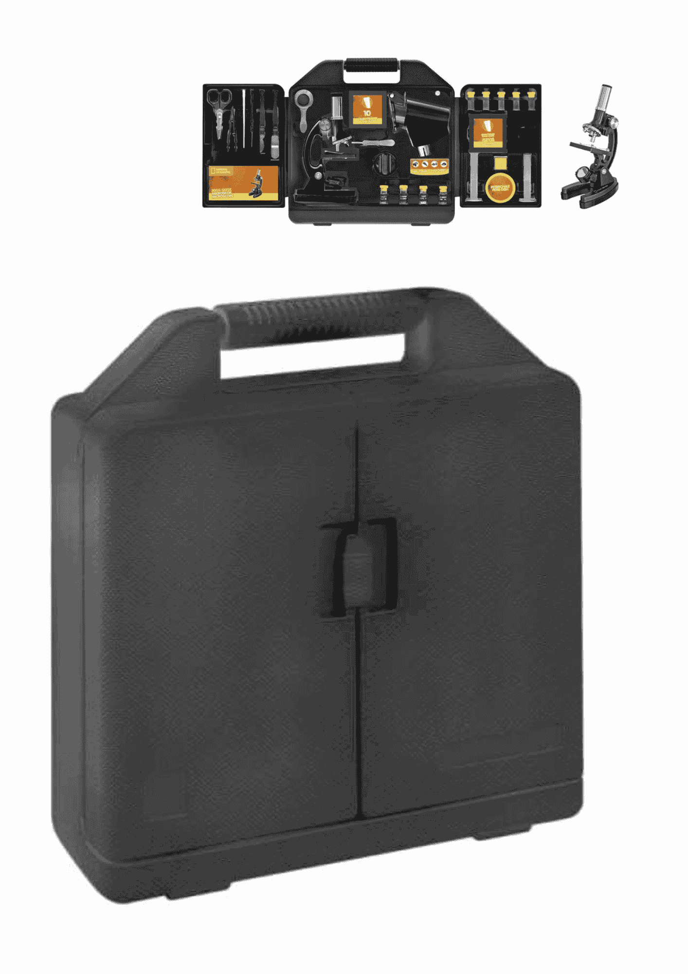 מיקרוסקופ במזוודה 300X-1200X (נשיונל ג'יאוגרפיק)