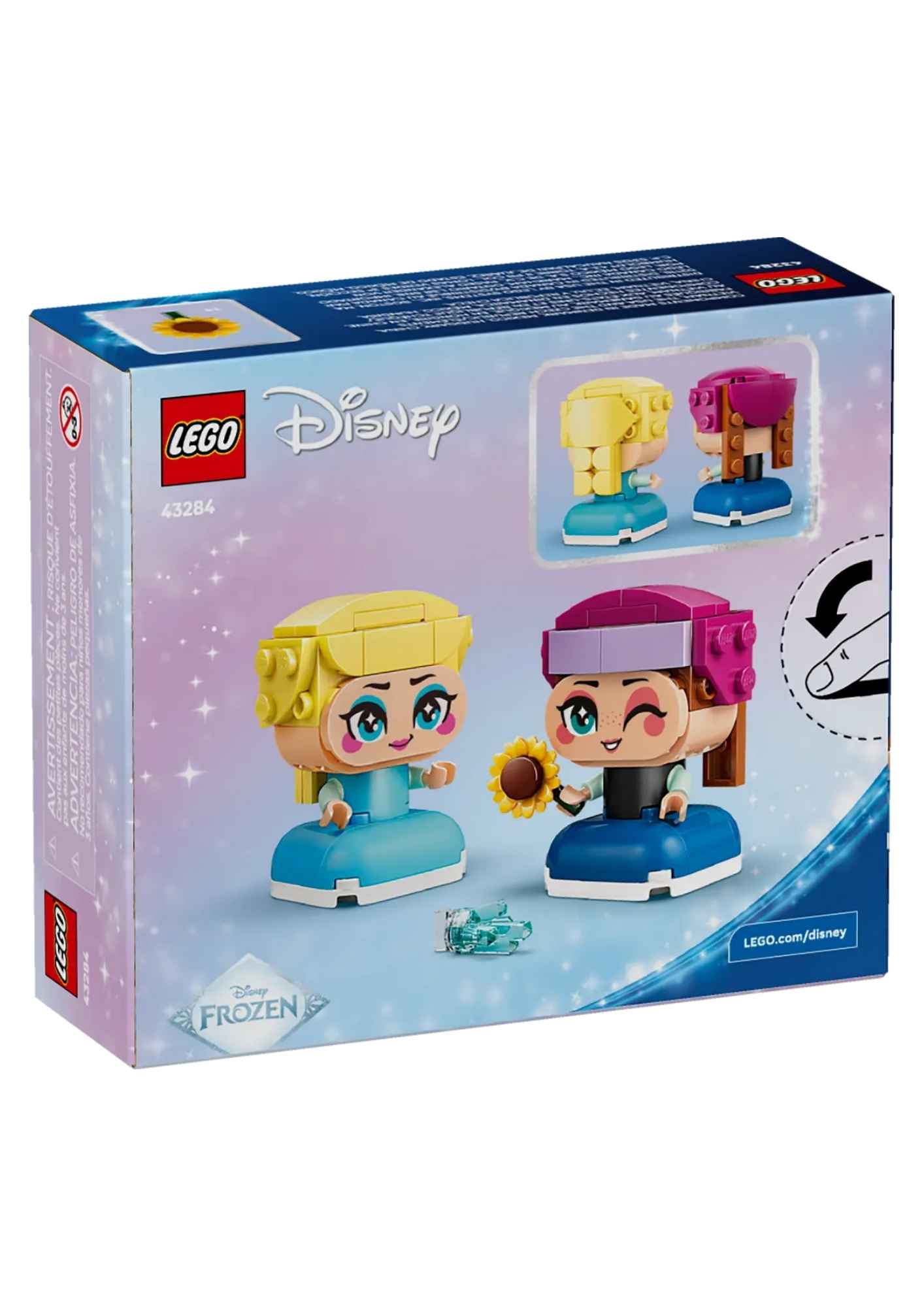 לגו דיסני 43284 - מיני אנה ואלזה