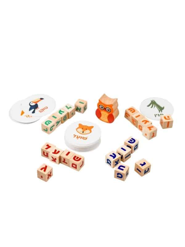 אותיות בקוביות - קיפוד (Kipod)