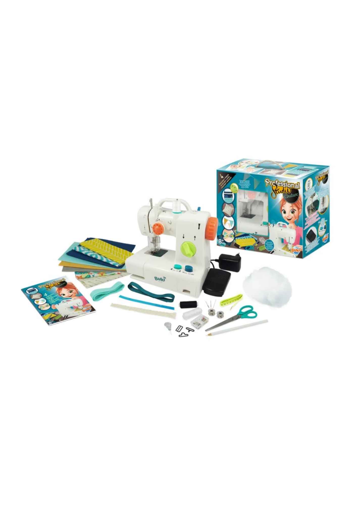 ערכה ללימוד תפירה - כולל מכונת תפירה (בוקי צרפת)