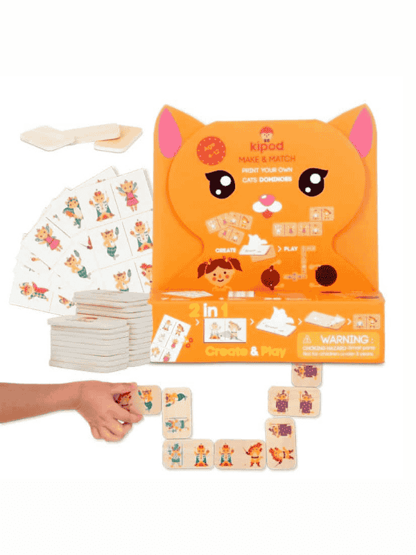 דומינו יצירה ומשחק - קיפוד (Kipod)