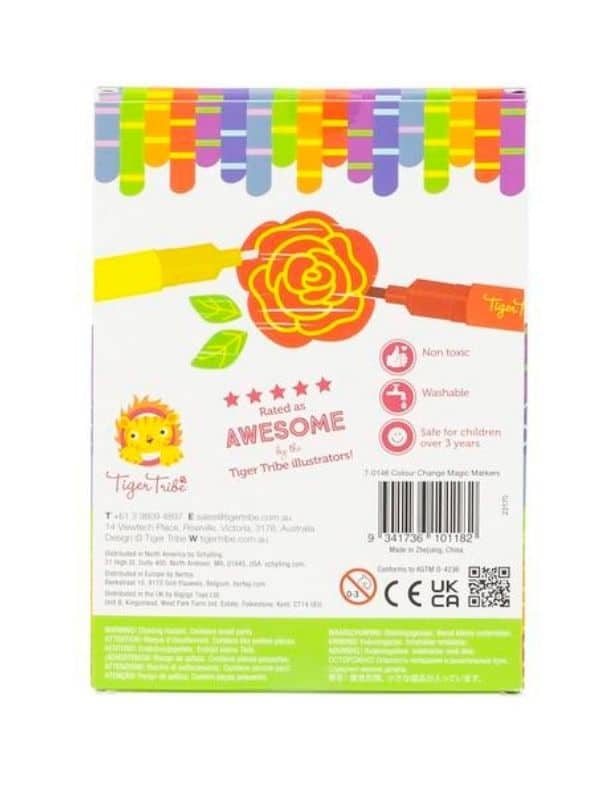 טושים משנים צבע - Tiger Tribe
