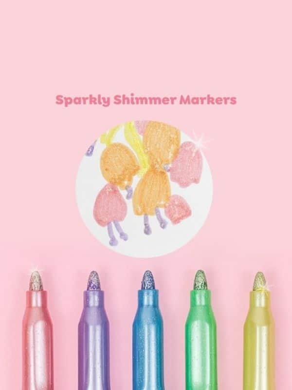 טושים מנצנצים פסטל - Tiger Tribe