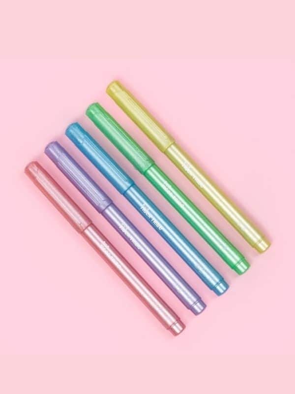 טושים מנצנצים פסטל - Tiger Tribe