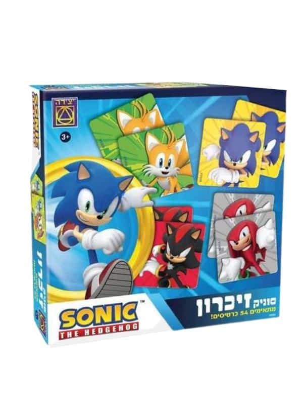 משחק זיכרון סוניק