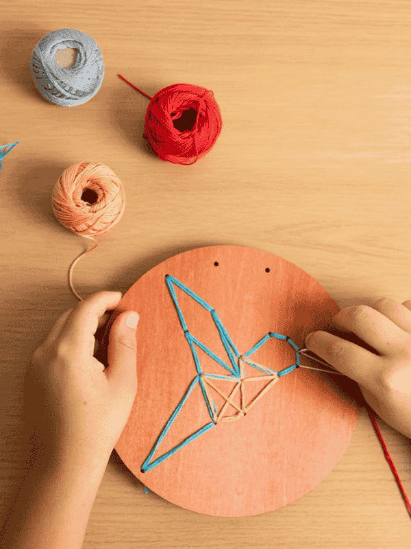 ריקמה על עץ חיות - קיפוד (Kipod)