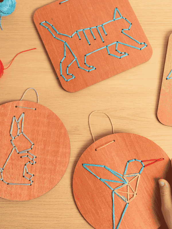 ריקמה על עץ חיות - קיפוד (Kipod)