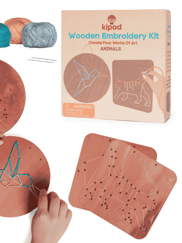 ריקמה על עץ צמחים - קיפוד (Kipod)