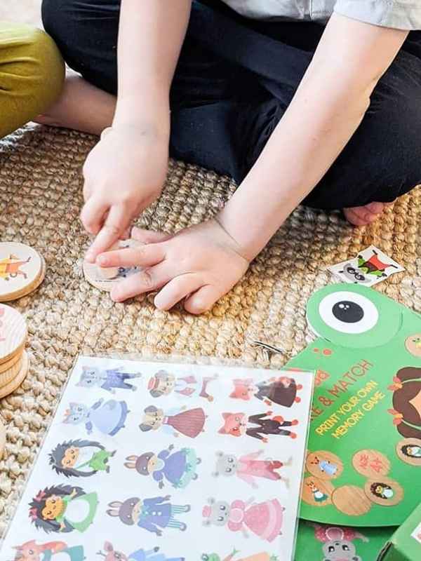 משחק זכרון ויצירה - קיפוד (Kipod)