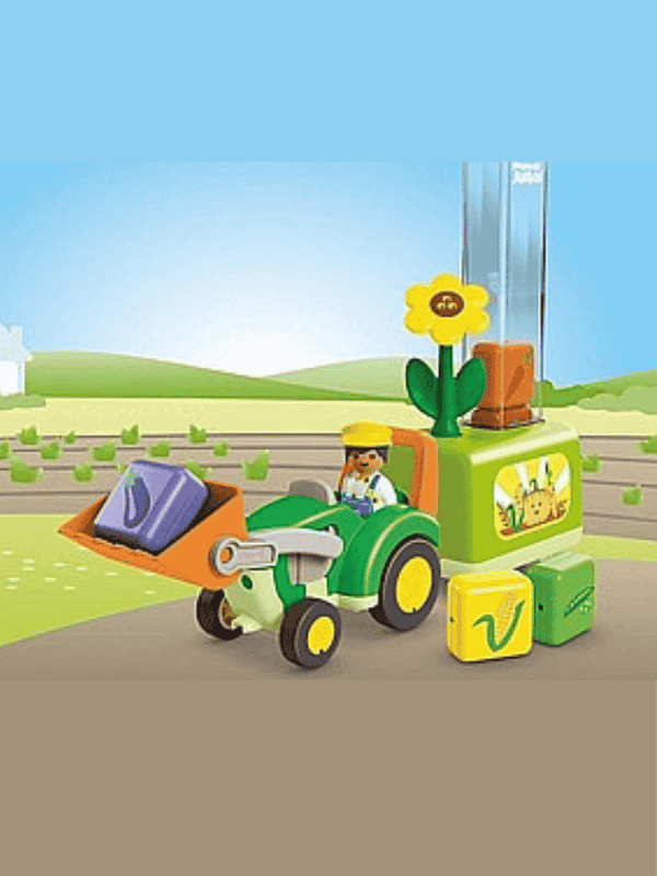 פליימוביל 71773 - טרקטור עם טעינה והורדה