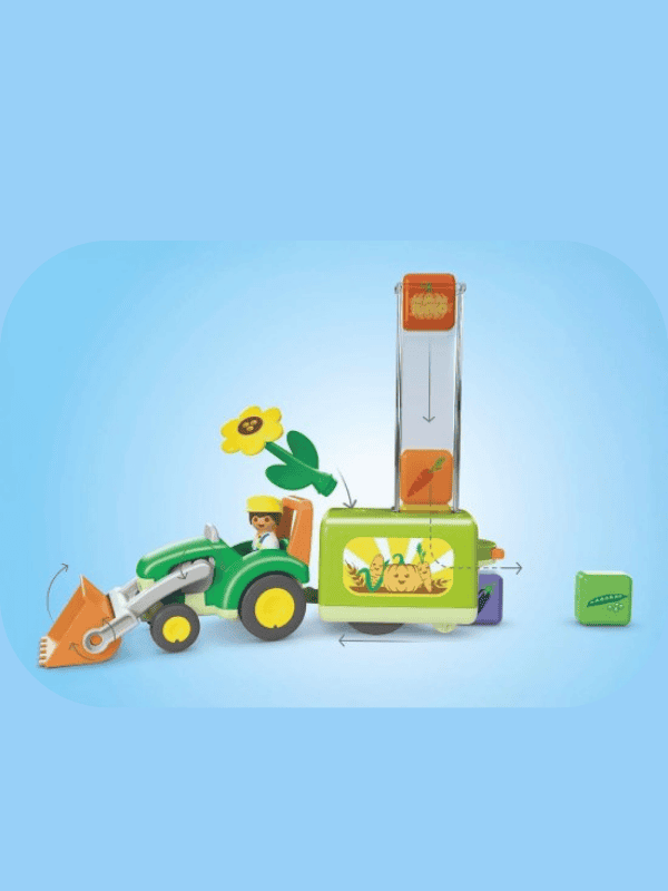 פליימוביל 71773 - טרקטור עם טעינה והורדה