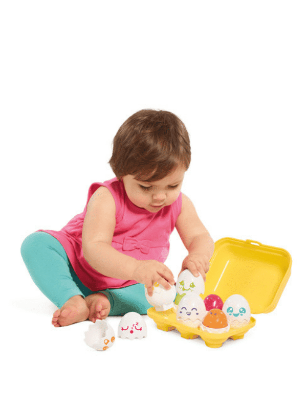 תיבת ביצים צהובה (TOMY)