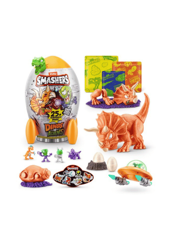 smashers_small (2) סמאשרס - דינוזאורים נגד חייזרים