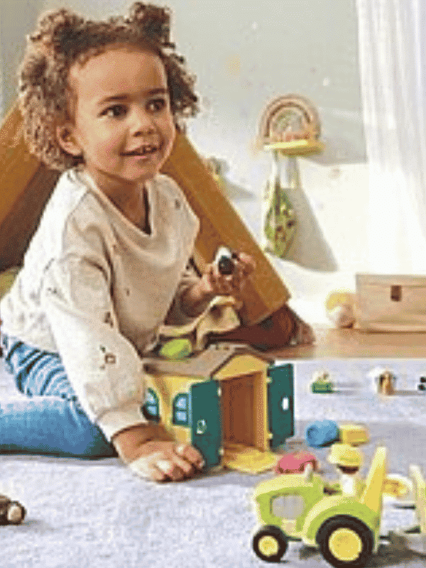 פליימוביל 71656 - הרפתקת חווה עם טרקטור, גרור וחברים של חיות